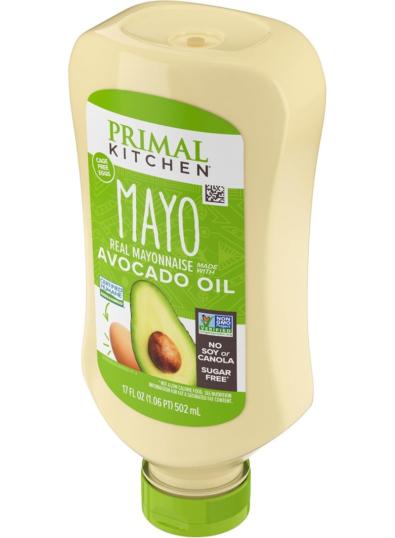 Primal Kitchen Mayo made with Avocado Oil 17 fl oz - 503ml - Image 4